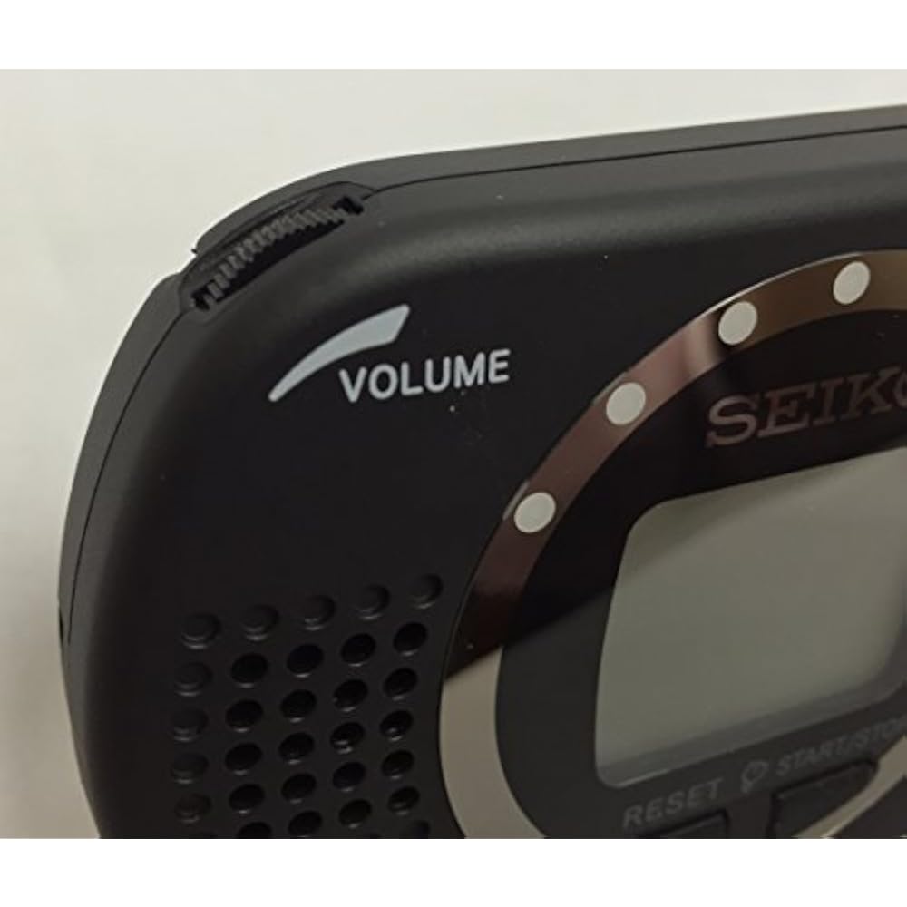 SEIKO Seiko Digital Metronome Black DM110B Music Stand Mount with Slit