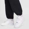 Nike Solo Swoosh Minimalist Style Comfortable And Stylish Classic Fleece Lined Pants Knitted Sweatpants Men's Black HV1091-010