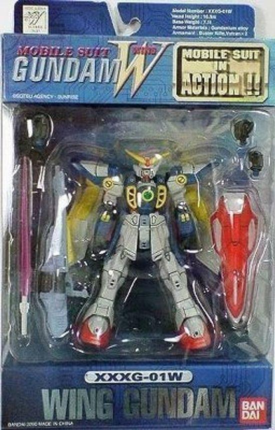 

MS IN ACTION! wing gundam [toys & hobby].