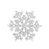 1 stk Snøfnugg Hengende Ornamenter Julefest Hjemmedekor Dekortilbehør Julepynt Snøfnugg