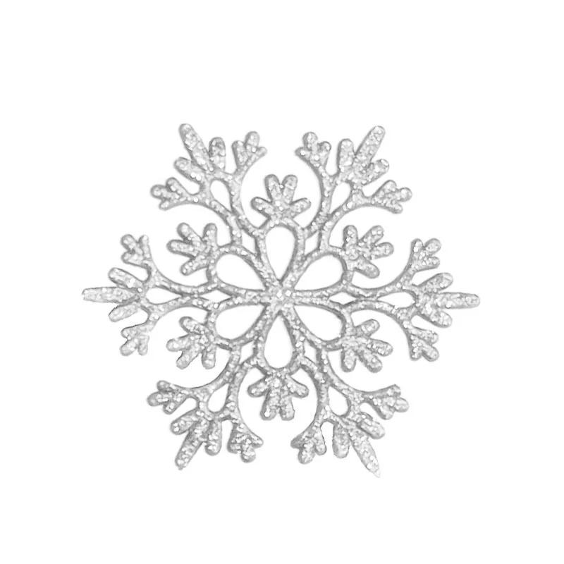 1 stk Snøfnugg Hengende Ornamenter Julefest Hjemmedekor Dekortilbehør Julepynt Snøfnugg