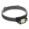 Working Headlamp with 2400mah Battery USB Charging COB Head Neck Warning Lamp Life Waterproof