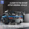 Toylinx 1:18 Technical Car Patchwork Building Block Assembled Toy Mechanical Supercar Racing Racing Car for Kids Gifts No Box