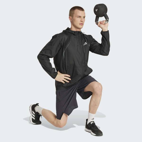 Adidas Unisex Water Repellent Slim Fit Windbreaker