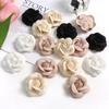 2/5Pcs Rose Artificial Flowers 5CM Fake Flowers for Home Decor Wedding Decoration DIY Craft Gifts Wreath Scrapbook Accessories