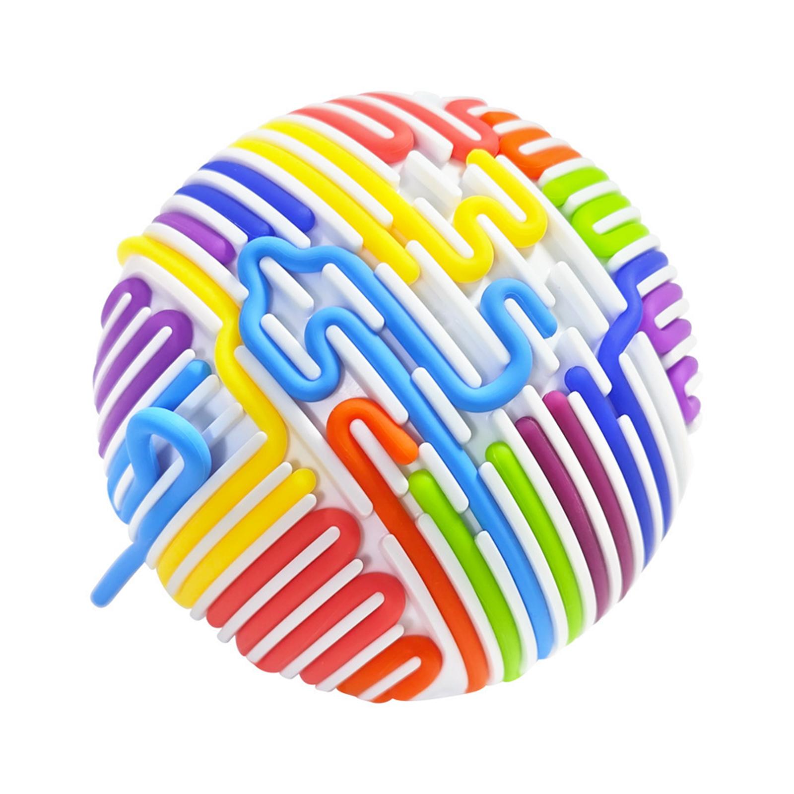 

Сенсорный мяч-игрушка с разделенным дизайном и резиновыми шнурами для снятия стресса, концентрации и когнитивного развития