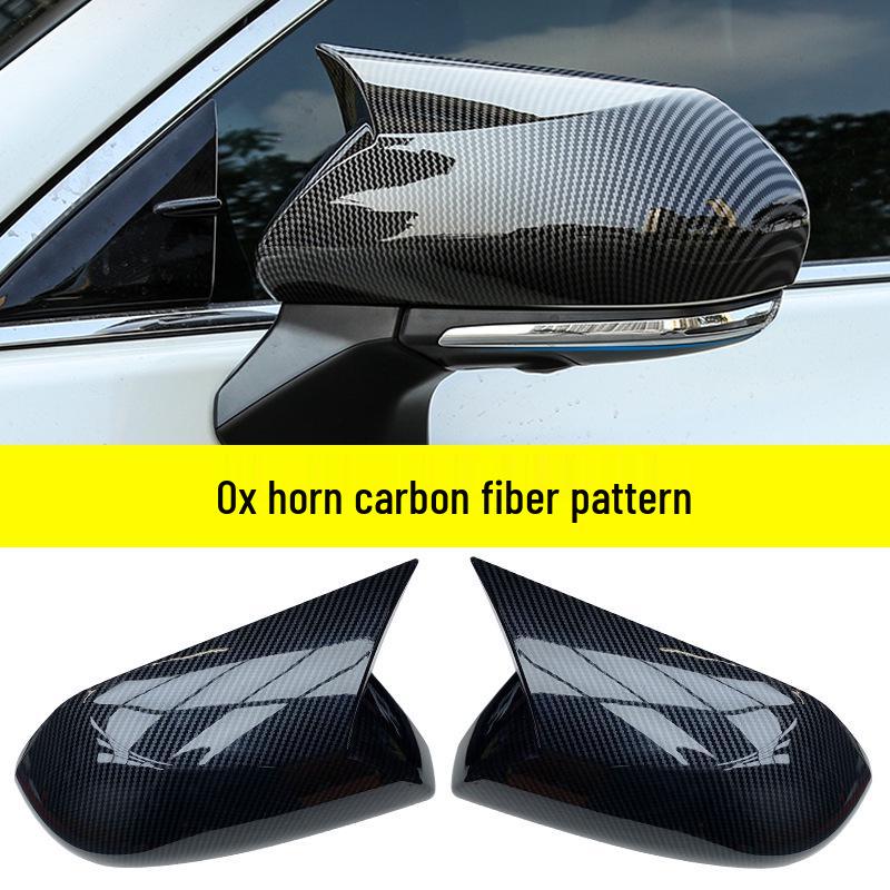 

Toyota 8th Gen Camry/Avalon Bullhorn Rearview Mirror Shell Replacement Paste-on Glossy Black