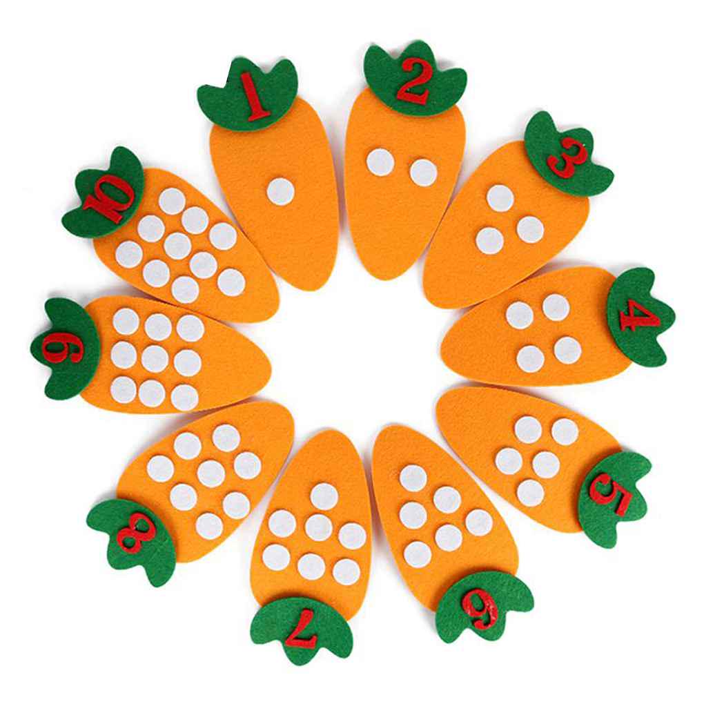 10 STÜCKE DIY Vliesstoff Künstlicher Blumentopf Kinder Bastelspielzeug Kinder