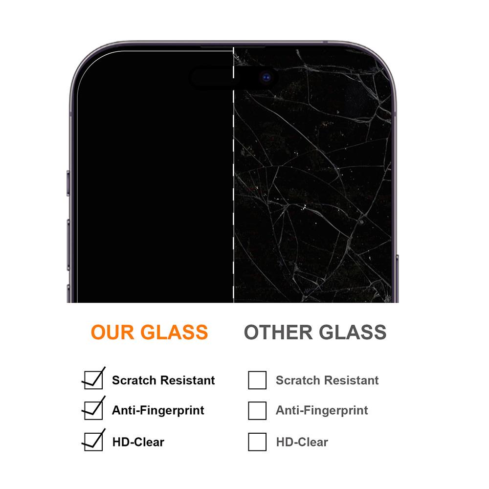 Szkło Hartowane 2,5D Premium Do Iphone 15 Pro 6,1"