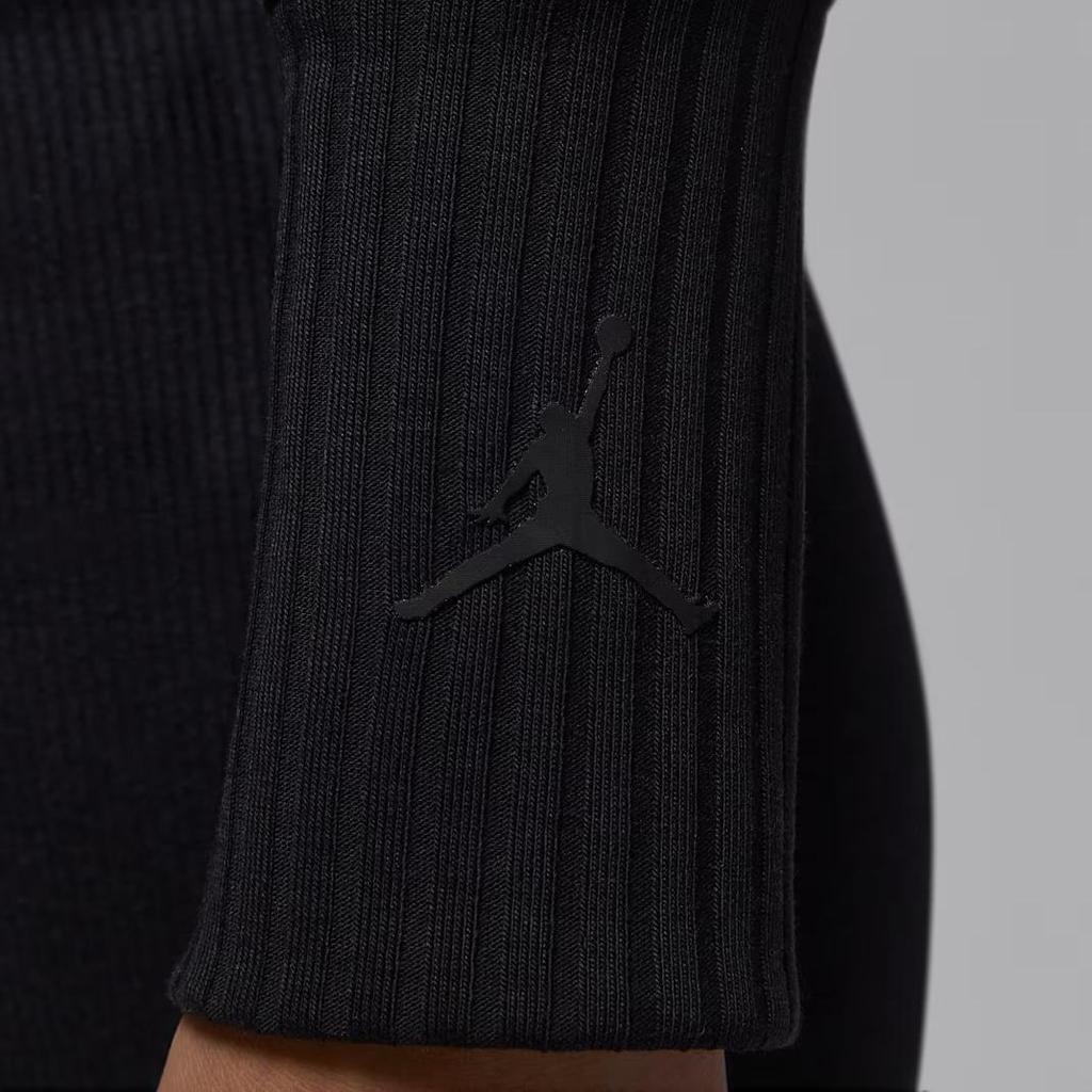 Jordan Women's Flight Long-Sleeve T-Shirt Black/Sail IO9717-010