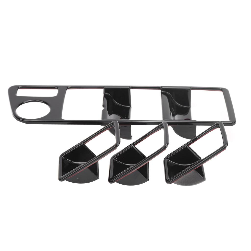 4Pcs Right Hand Drive Window Lift   Panel Decoration Cover Replacement Fit for Harrier Venza XU80 2020 2021