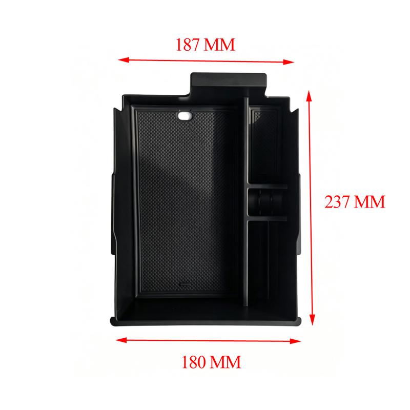 For Hyundai Palisade 2024 Armrest Storage Box Tray Organizer Central Bracket Container Car Accessories