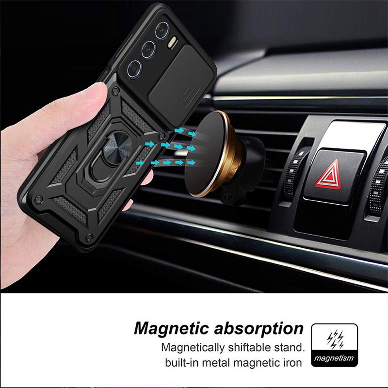 Pouzdro pro Motorola Moto G200 5G s magnetickým kroužkem, nárazuvzdorným zadním krytem pro Moto G200 5G, ochranné pouzdro pro Moto G200 G 200 pro fotoaparát