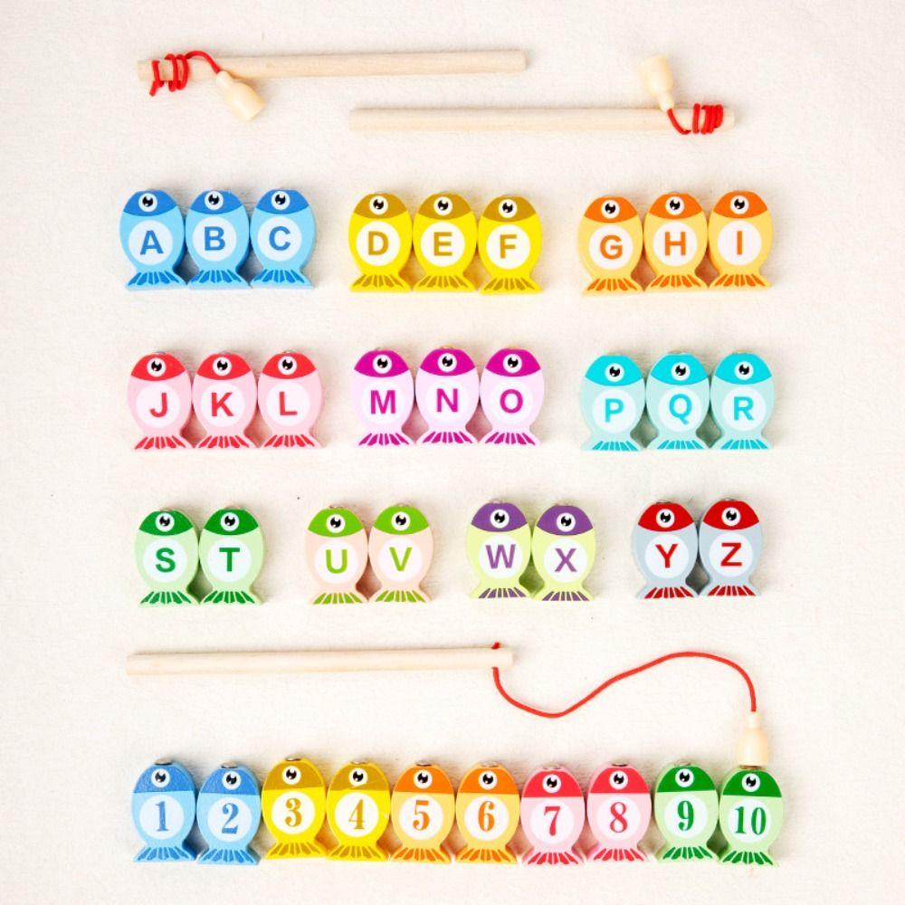 Marine Life Cognition Fish Games Ocean Fishing Magnetic Fishing Toys  Kids/Children/Toddler