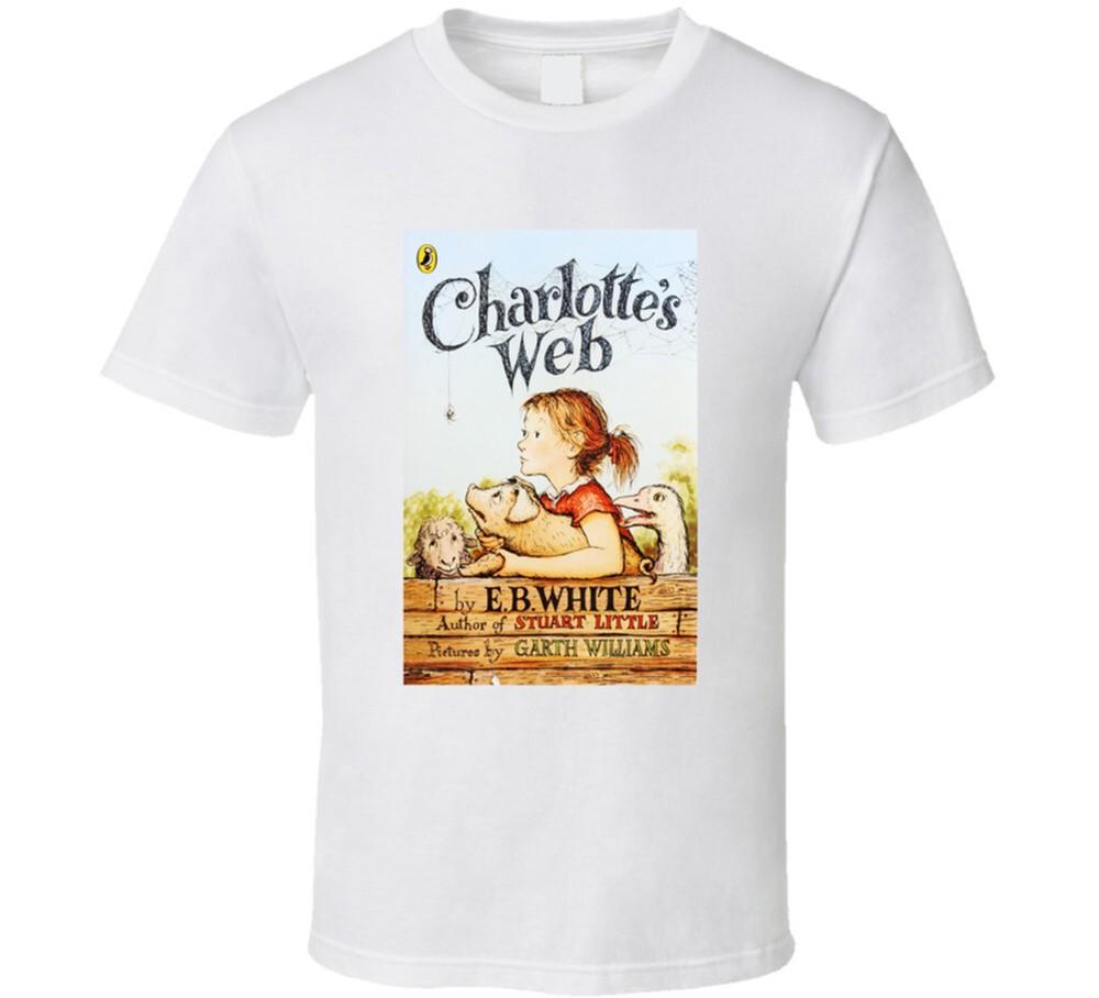 

Charlotte s Web Classic Children s Storybook Cover T Shirt XL