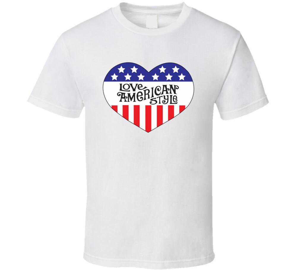New Love American Style Retro 60s 70s Popular Tv Show T Shirt S