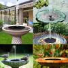 1pc Solar Fountain Pump, Waterscape Outdoor Solar Bird Bath Fountain, Independent Floating, For Gardens, Terraces, Bathtubs, Ponds, Swimming Pools