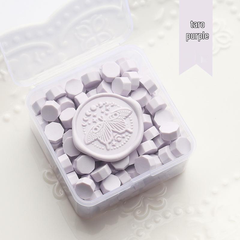 Matte Octagonal Sealing Wax Beads - Ice Cream Color Series for Wedding Invitations