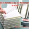 PET Transparent Reusable Sticky Notes: Creative Wrong Answer & Memo Notes for Students