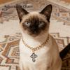 Medium Pet Necklace Adjustable Puppy Collar Cute Cat Neck Wear  Small Puppy