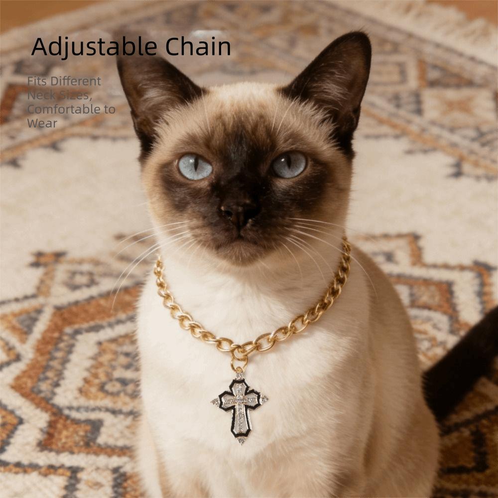 Medium Pet Necklace Adjustable Puppy Collar Cute Cat Neck Wear  Small Puppy