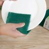 10Pcs Non-Sand Dishwashing Cloth Set Hard Scouring Pads & Non-Stick Oil Sponge for Kitchen Pot Cleaning.