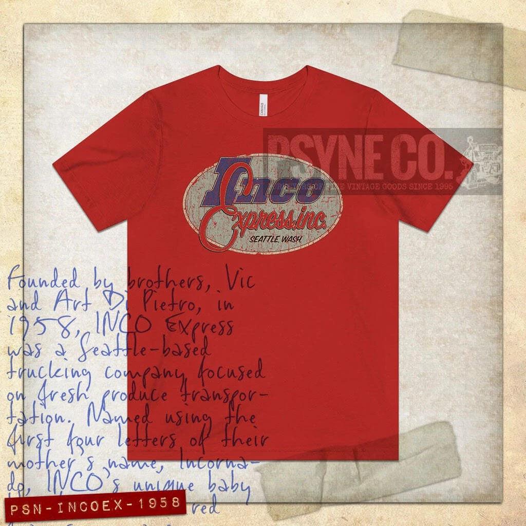 

INCO Express 1958 Vintage Men s T shirt S