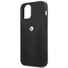 Bmw Case Bmhcp12Lrsppk Iphone 12 Pro Max 6.7 Black/Black Hardcase Leather Curve Perforate