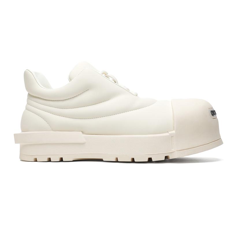 

Нишевый бренд Классический уличный стиль весны Подростковое повседневное платье Плоские кроссовки для мужских Черно-белые смешанные цвета Увеличивающие рост 44 белый