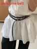 Pu Leather Double Layer Belt For Women With Pin Buckle Spring 2025 Fashion Accessory