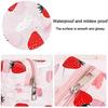 2 Pieces Of Transparent Pencil Case, Fruit Cosmetic Bag, Pvc Cosmetic Travel Bag
