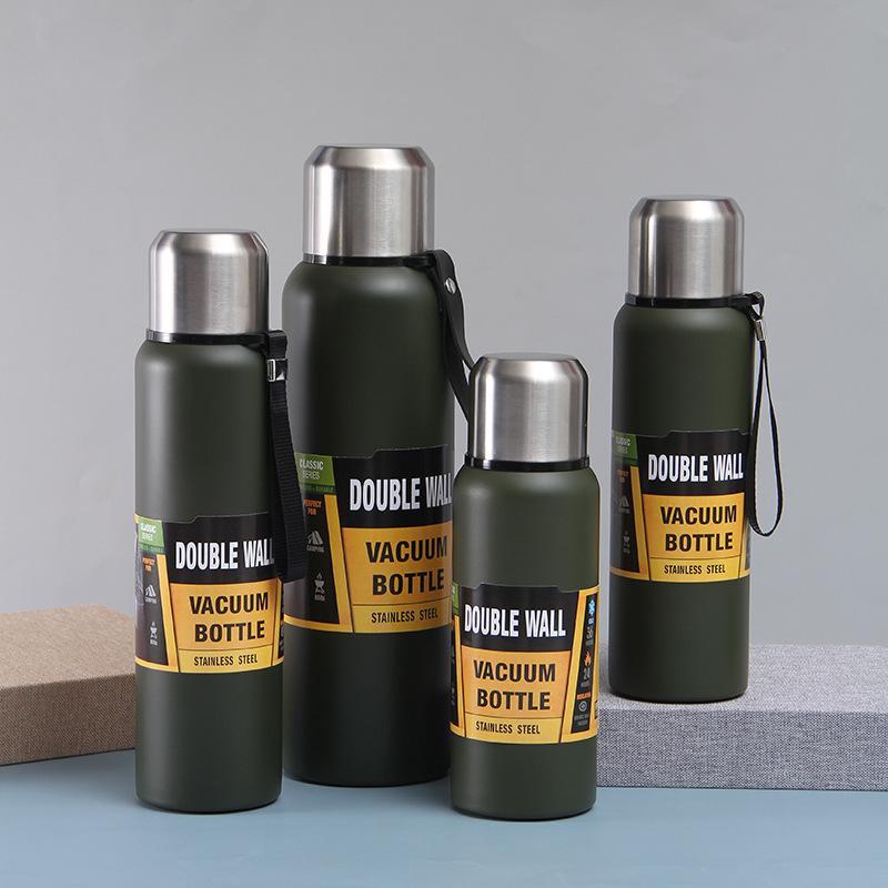 All-Steel 304 Stainless Steel Insulated Large Travel Sports Water Bottle for Men and Women