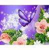 DIY 5D Full Diamond Embroidery Flower Diamond Mosaic Butterfly Diamond Painting Animal Rhinestones Pictures Display Gift Home