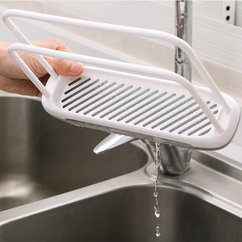 Suport pentru cârpe de uz casnic, rechizite de bucătărie, suport de scurgere de masă, suport de depozitare pentru chiuveta pentru scule divine, suport de depozitare pentru burete de colecție mare de uz casnic