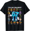 Włoski Brainrot 67 Mem Zabawny Design na Urodziny Koszulka Unisex