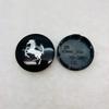 1pc 56mm Ferrari Horse Logo Badge Emblem Car Wheel Hub Center Caps Rim Cover Stickers For F-Ferrari SJ Roma F8 SF90 Accessories MQ4