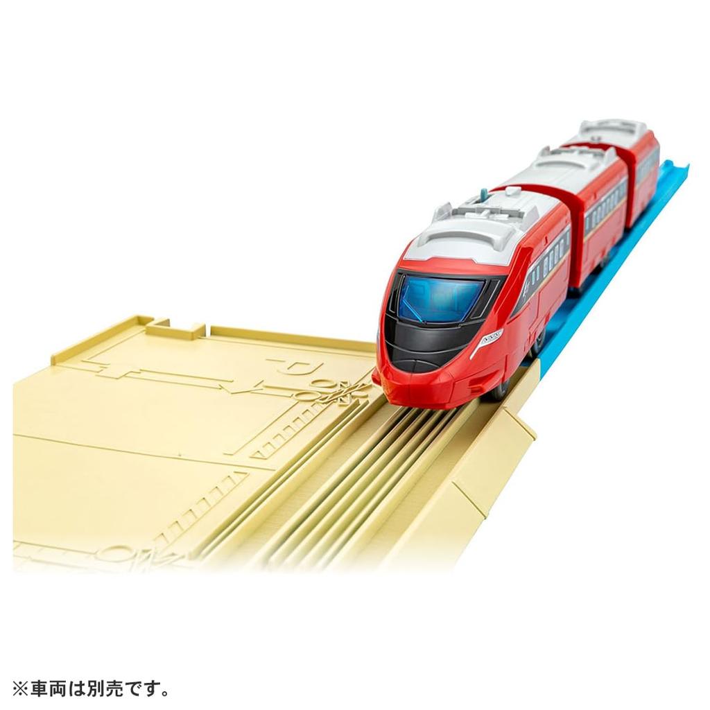 TAKARA TOMY Plarail Scenic Color Rail Kit and Train Toy 3 and ~Sea Railway~ (Ages Up)