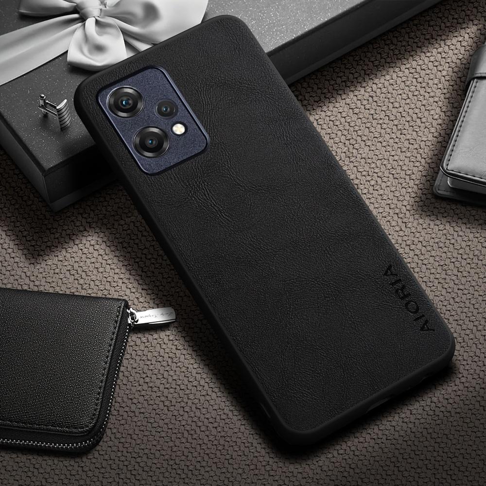 Phone Case - Luxury Retro Faux Leather Phone Case for Oneplus Nord CE CE5 CE4 CE3 CE2 Lite 5G N30 Matte Soft Bumper Hard Back Cover  Case