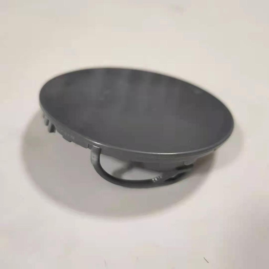 BMW X5 F15 Front Bumper Tow Hook Cover - Black (Round) 51117378591