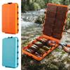Fishing Tackle Box 20 Grids Folding Flip Cover Accessory Box Fishing Hook Storage Fishing Tackle Box Flipping Bait Storage Case