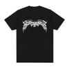 Rapper Destroy Lonely Logo T-shirt Fashion Hip Hop Oversized T Shirts Casual Cotton Short Sleeve T-shirts Gothic Streetwear Unisex