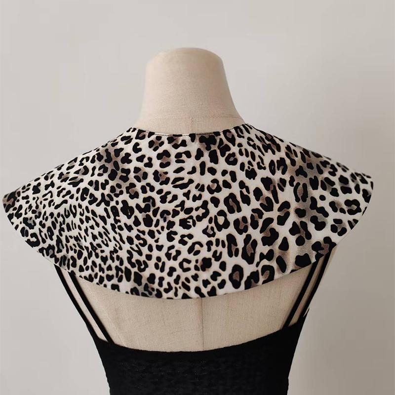 Fashion Large Lapel Shawl Fake Collar Sweater Shirt Decorative Removable Collar Cape Dress Accessories For Women Girls