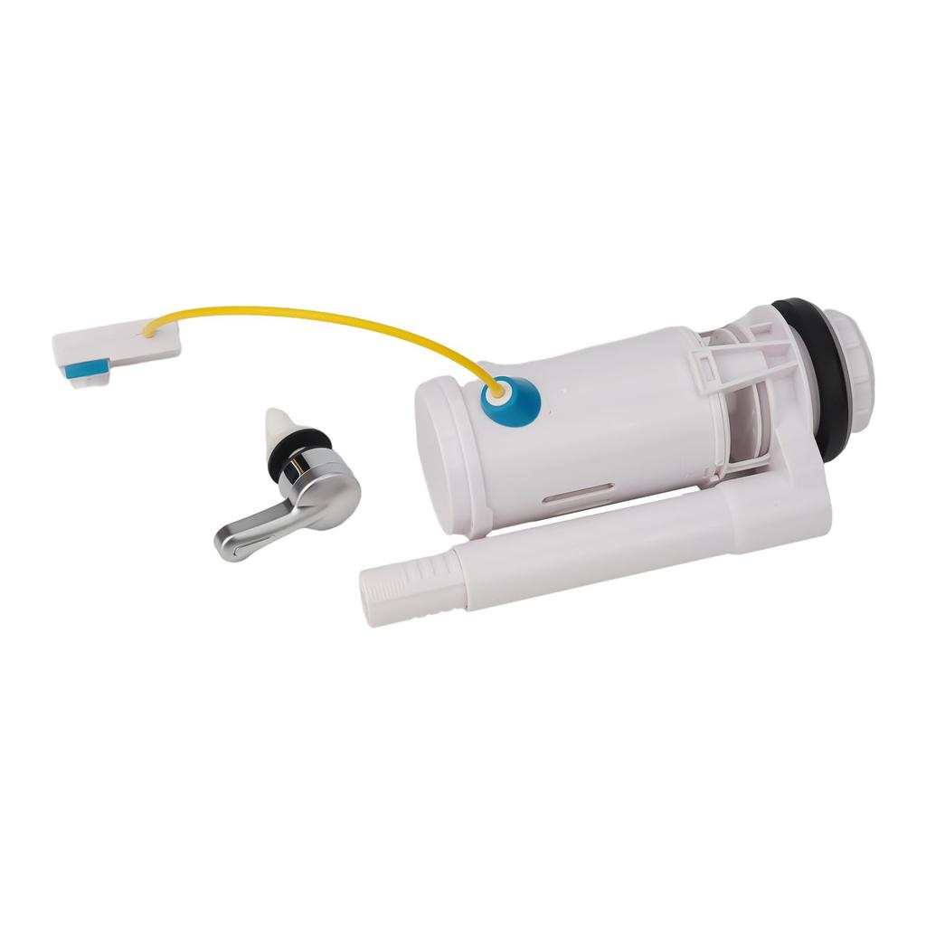 Split Toilet Drain Valve Toilet Cistern Flush Valve Overflow Lever Operated 1/2 Piece Bathroom WC Water Tank Fittings