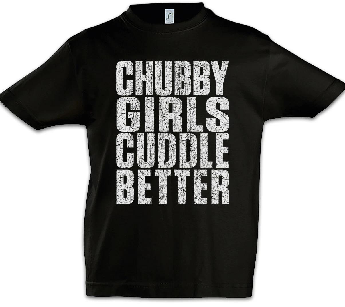 Chubby Girls Guddle Better Kids Boys kids boys T-Shirt Fun Chubby Pride fat large heavy 150