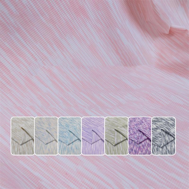 50*150cm High-elastic Striped Knitted Jacquard Fabric DIY Sewing Dress Pants Sweaters Cushion Tie-dyed Designer Fabric