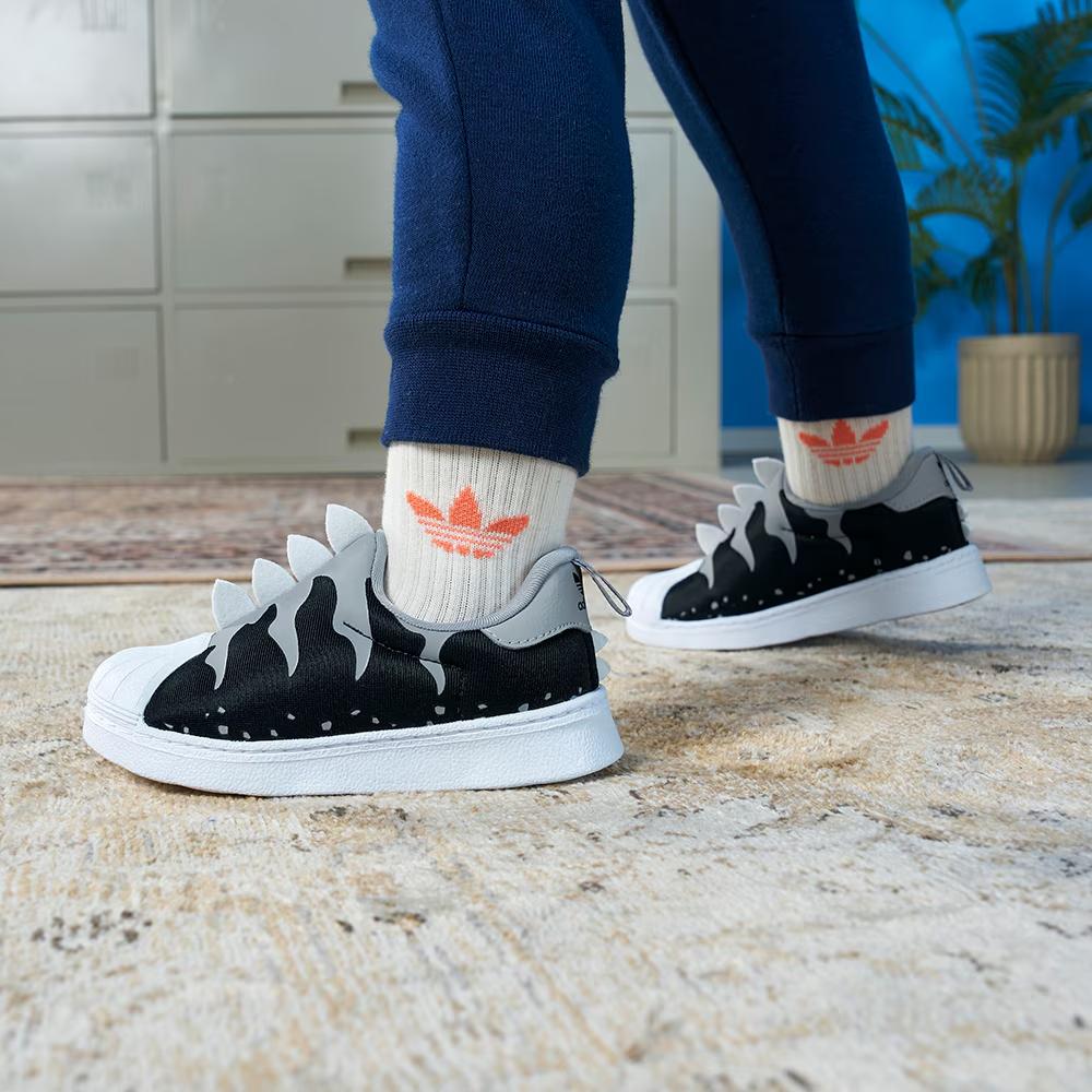 Adidas Originals SUPERSTAR 360 Abrasion Resistant Low top Toddler Shoes Infant And Toddler GX3271
