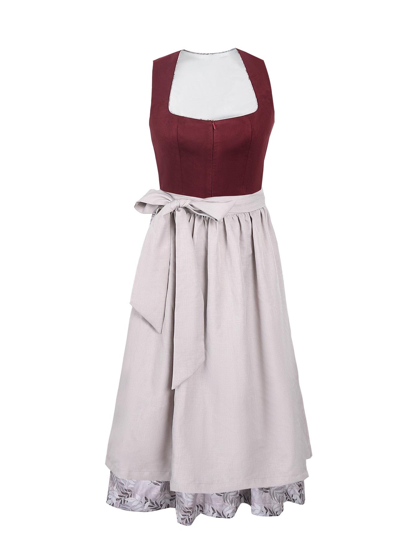 Women`s German silk dress, costume, Oktoberfest