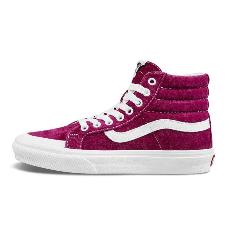 

Мужские кроссовки Vans Sk8-Hi Reissue 138 Beet Red True-White VN0A4P3ZTCD