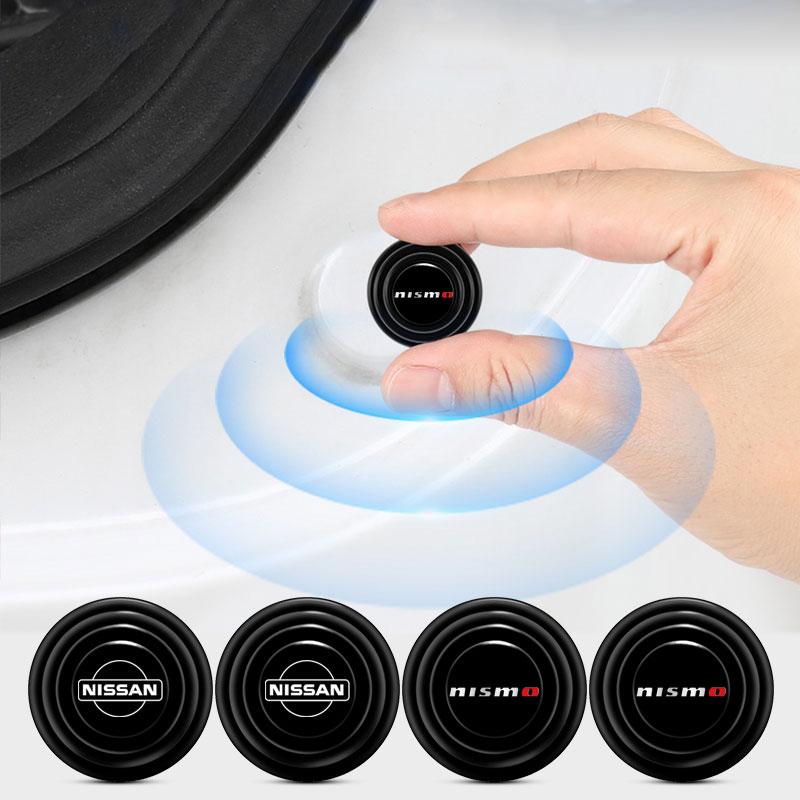 

Car Door Anti-Collision Silicone Pads Shock Absorber Gasket Suitable For Nissan Nismo Qashqai X J10 Trail Tiida Juke Teana Pulsar Altima 2Pcs nismo