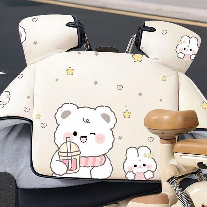 

Thickened Fleece-Lined Electric Scooter Windproof Rain Cover